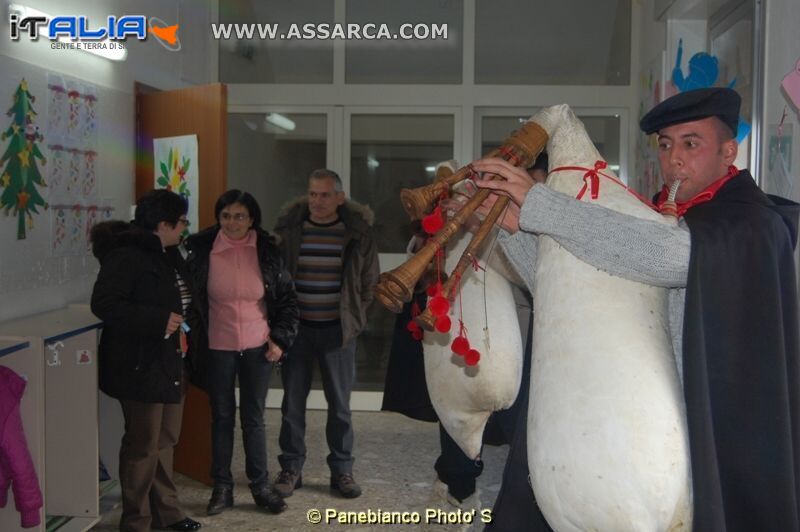 MALVAGNA - Presepe vivente Scuola materna ed Elementare