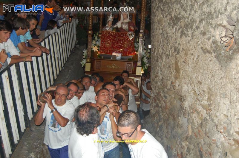 Processione S.Anna - Salita " A Tirrinchiuna "