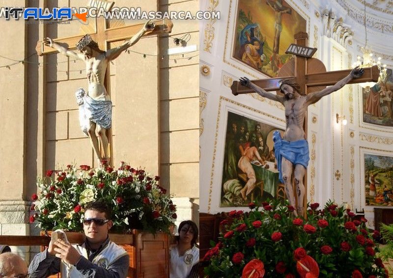 Effige del SS Crocifisso della confraternita del Sacramento