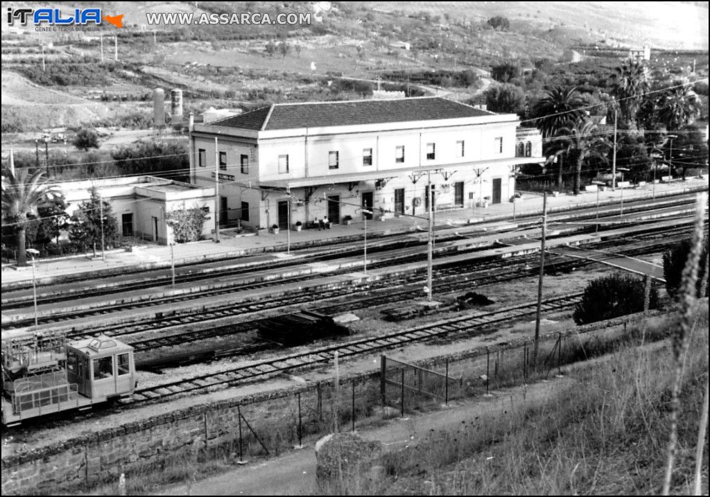 Panorama della stazione di Roccapalumba - Alia