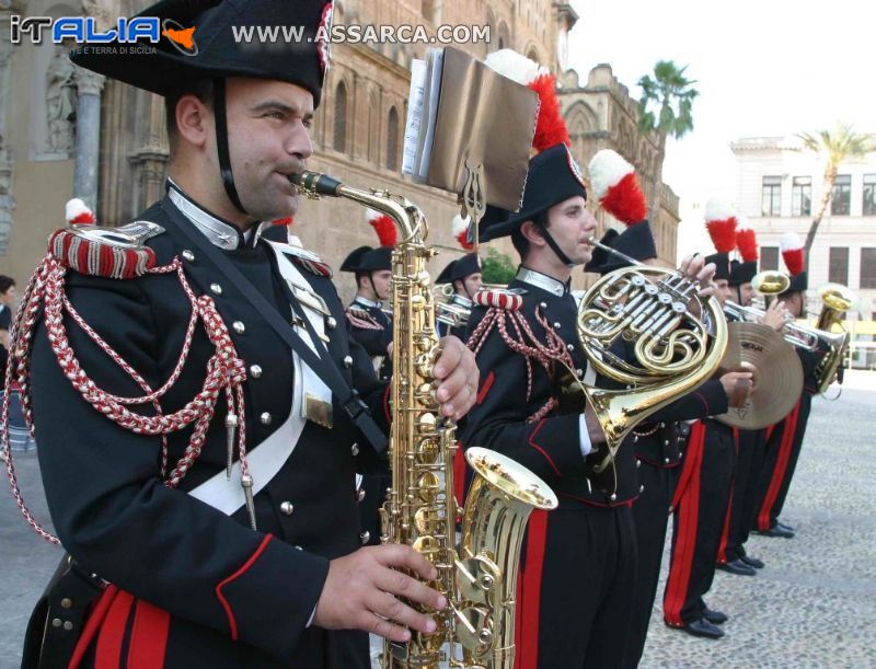 La fanfara dei Carabinieri