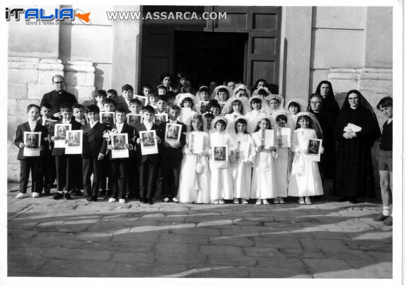 Prima comunione anno  1972