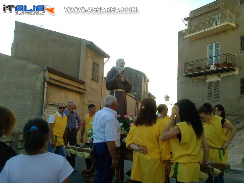 18 Luglio Festa dia S. PIO  PROCESSIONE