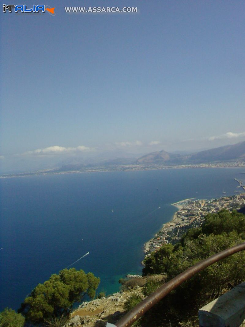 PALERMO vista da monte Pellegrino