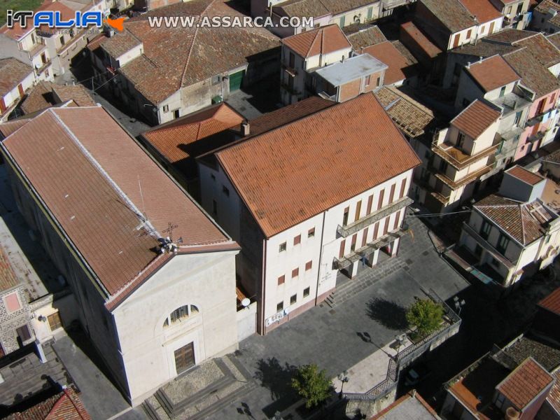 Veduta aerea Piazza Castello