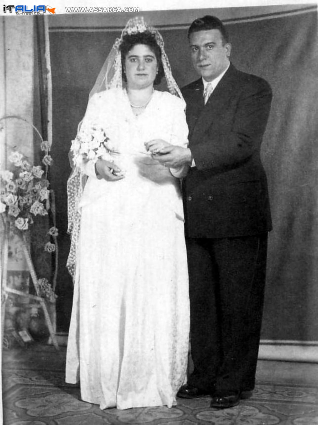 Le nozze di Angelina e Francesco - 25 ottobre 1951