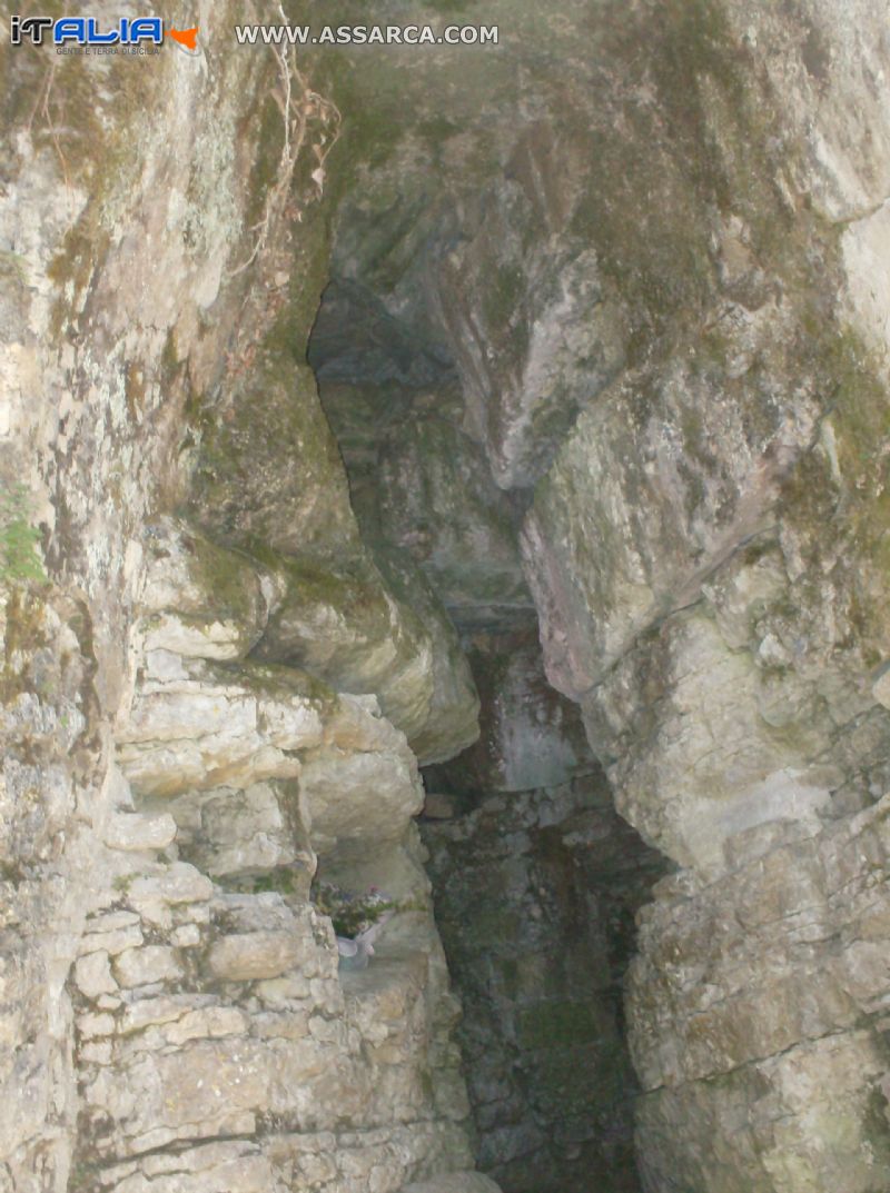 INGRESSO DELLA GROTTA DI S. ROSALIA