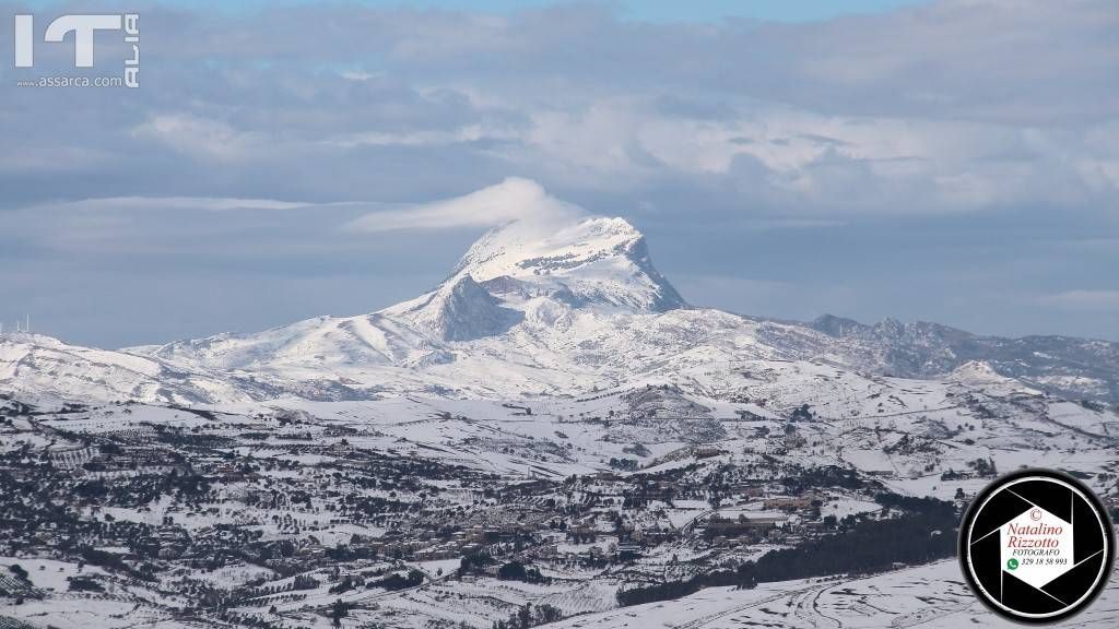 Veduta Busambra innevata