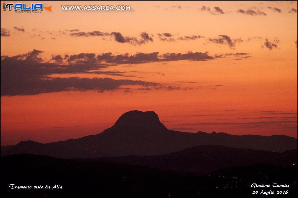 Tramonto - Visto da Alia