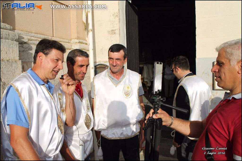 Momenti prima della Processione Madonna Delle Grazie