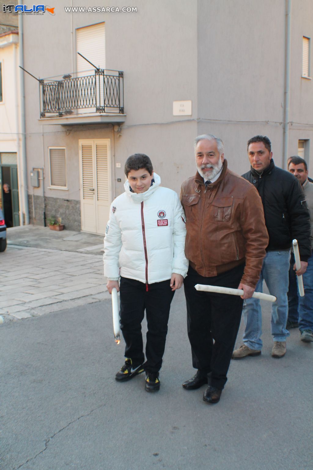 Padre e figlio Pino e Giuseppe Di Bella   18,04.2014