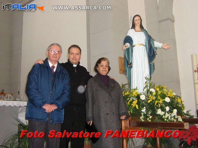 Padre Salvatore e famiglia