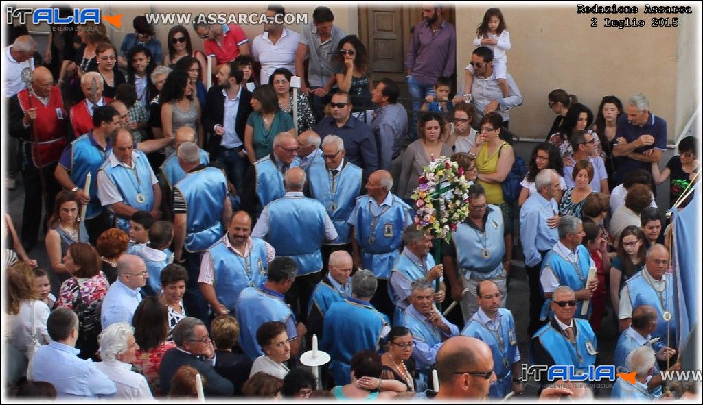 Momenti Processione Madonna Delle Grazie - Alia 2 Luglio 2015