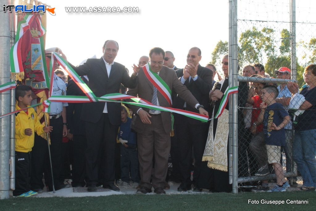 Inaugurato il campetto di calcio