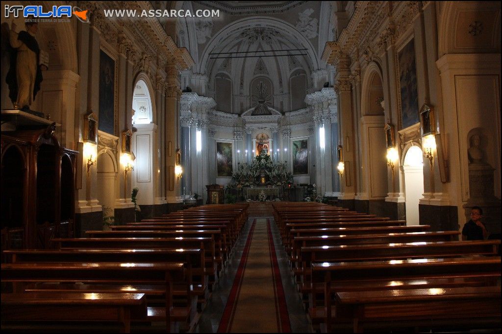 Interno della chiesa di Sant`Anna