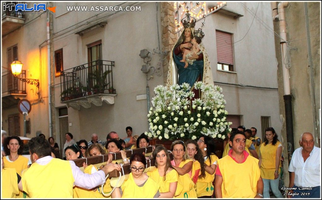 Processione - Madonna Delle Grazie - Alia 2 Luglio 2015