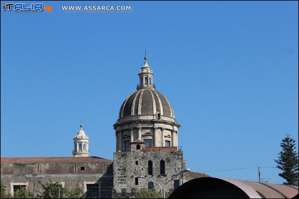 La cupola della chiesa di Sant`Agata