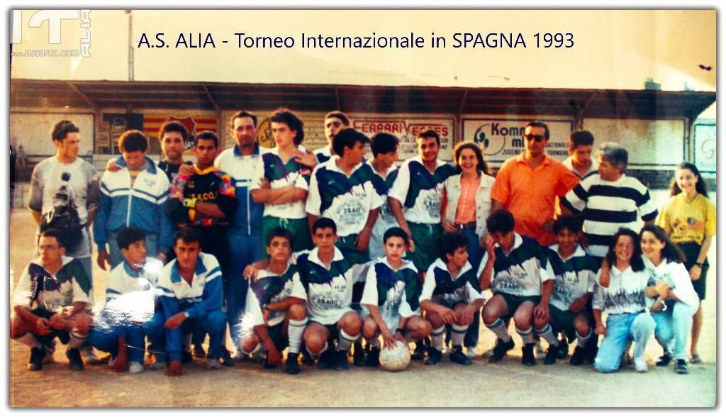A.S.Alia  1993 Torneo Internazionale in Spagna