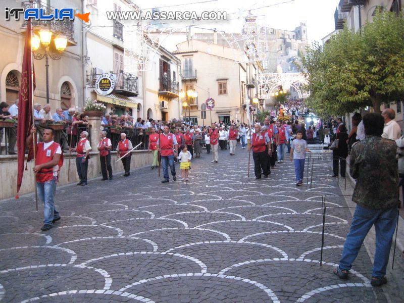 la processione di sant anna