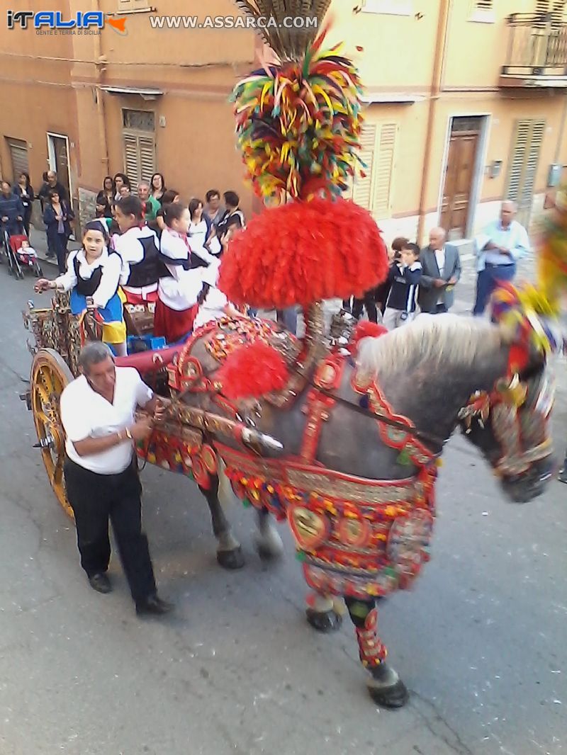 il bellissimo carretto siciliano...