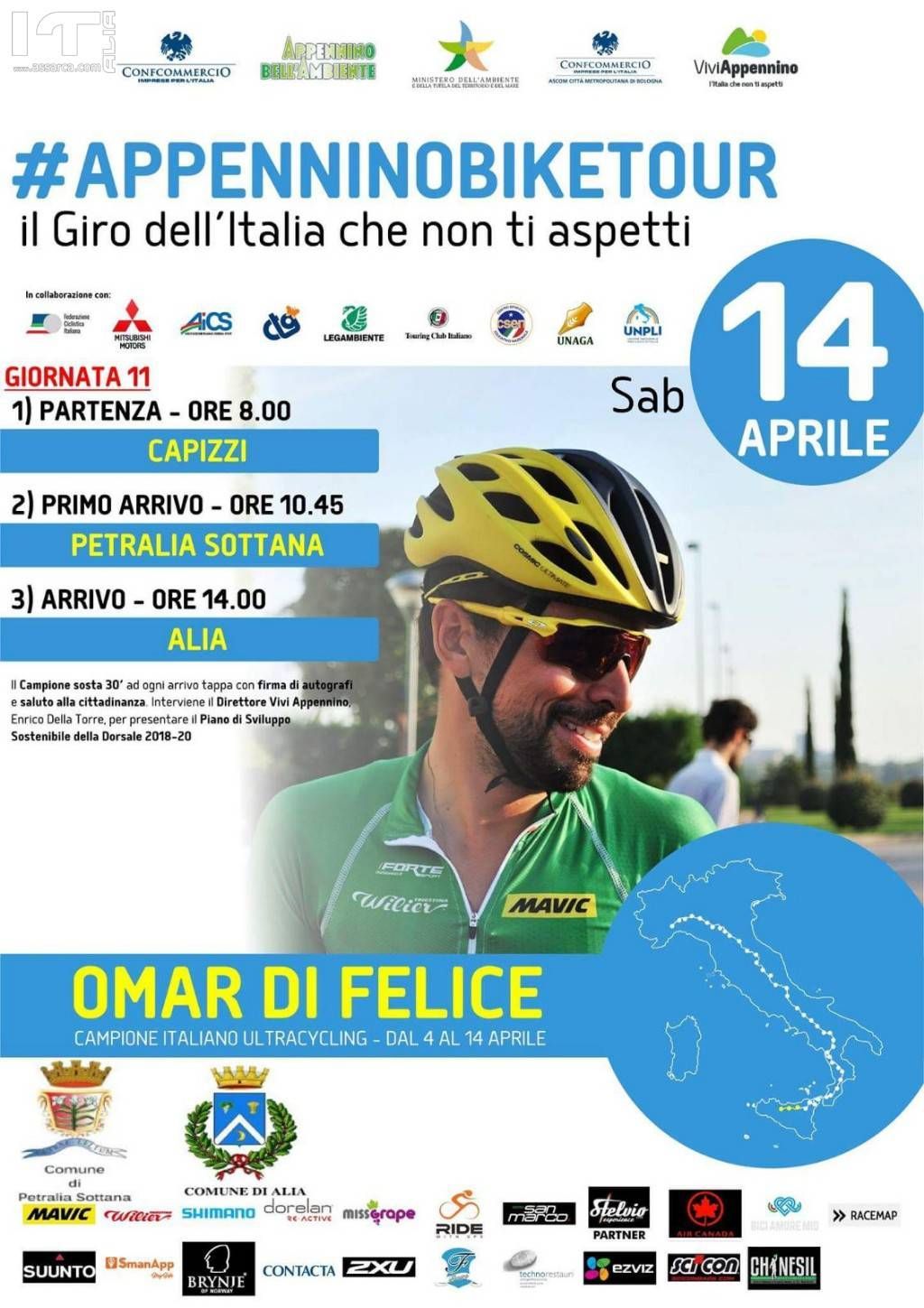 APPENNINO BIKE TOUR 14 APRILE 2018