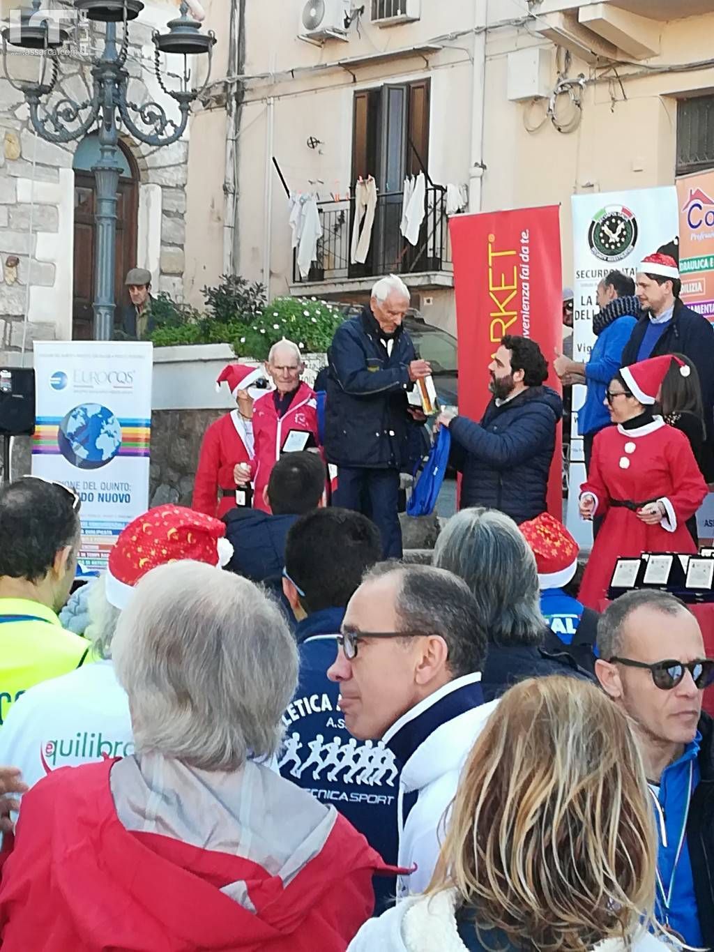 DE TROVATO FRANCESCO E MACALUSO ANTONINO 87 ANNI E NON SENTIRLI (CHRISTMAS RUN CITTA` DI CAPACI 2018)