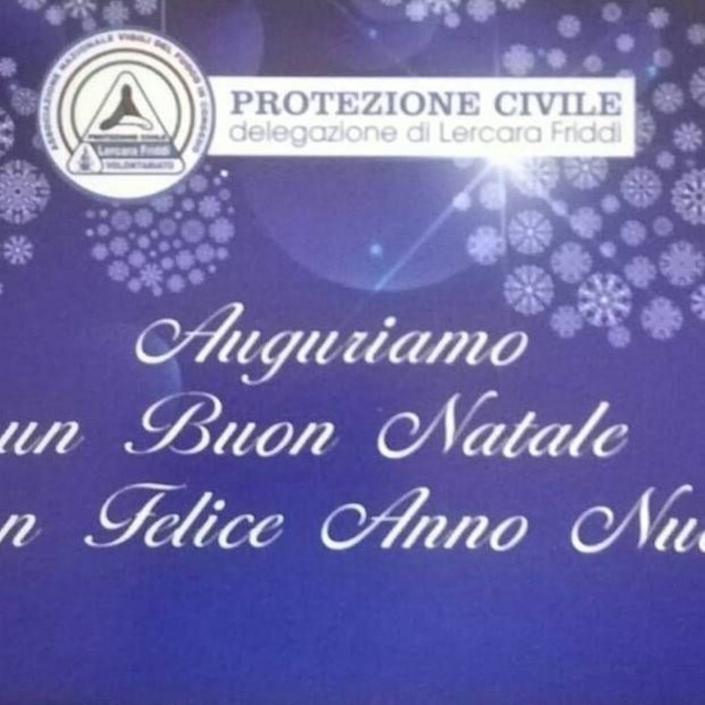 Auguri di un Santo Natale e Buon Anno Nuovo