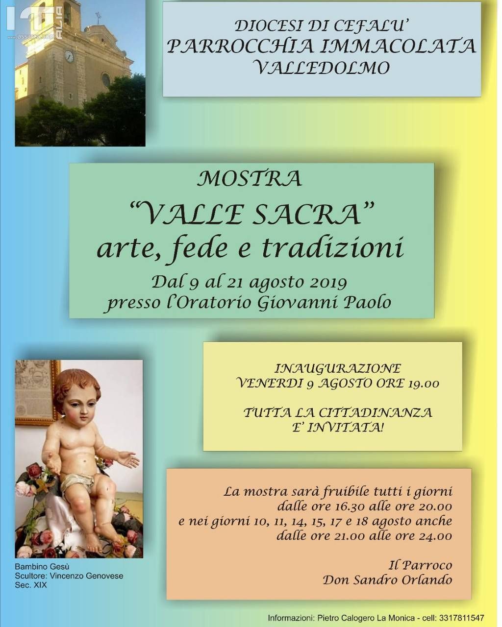 Inaugurazione mostra "Valle Sacra"