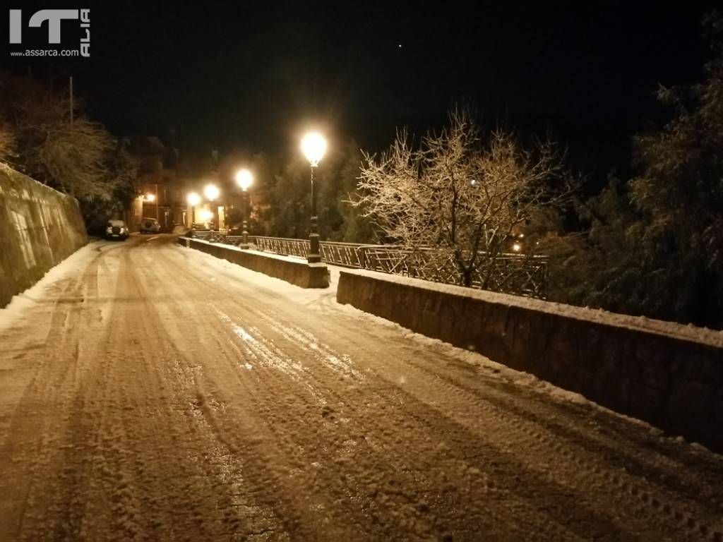Bel vedere del rabatello sotto la neve del 30 dicembre 2019