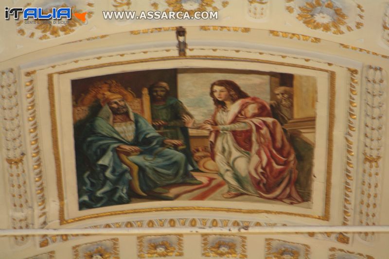 Particolare chiesa madre di Alia