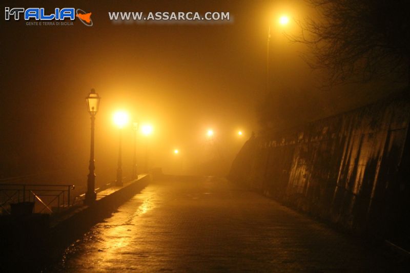 Bel vedere del Rabatello avvolto dalla nebbia