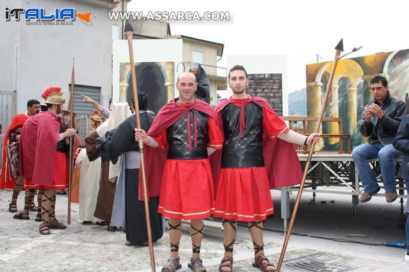 due fieri soldati romani