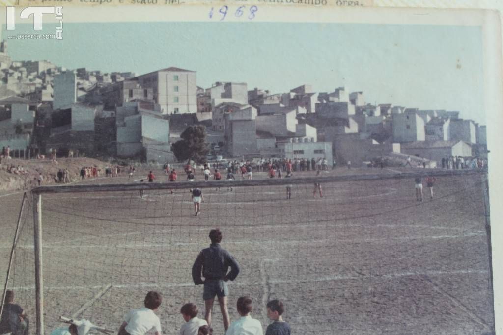 Il campetto comunale in Via Acqualunga,nel 1968