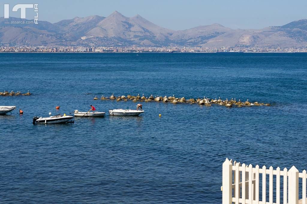 Panorama: Palermo vista da Aspra (Bagheria)