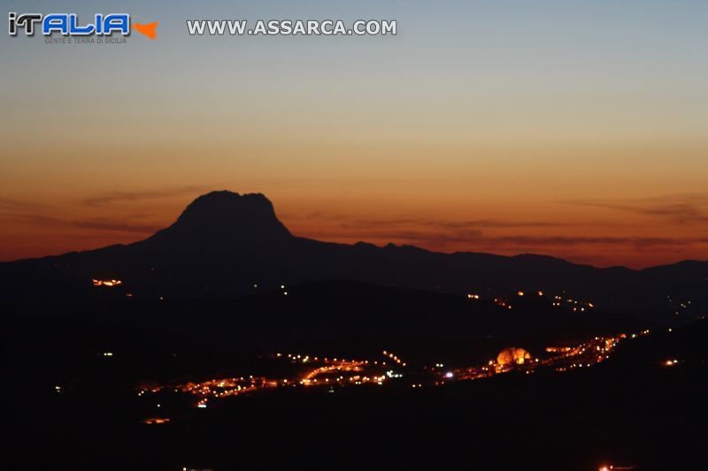 Roccapalumba vista da Alia