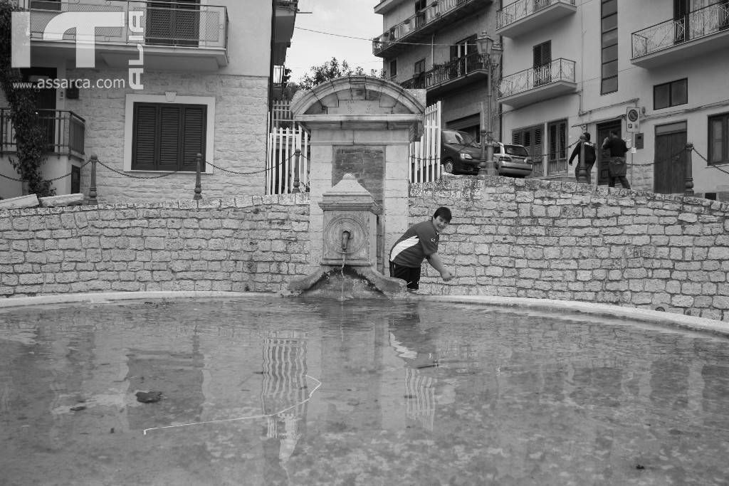 Il bevaio sulla piazza