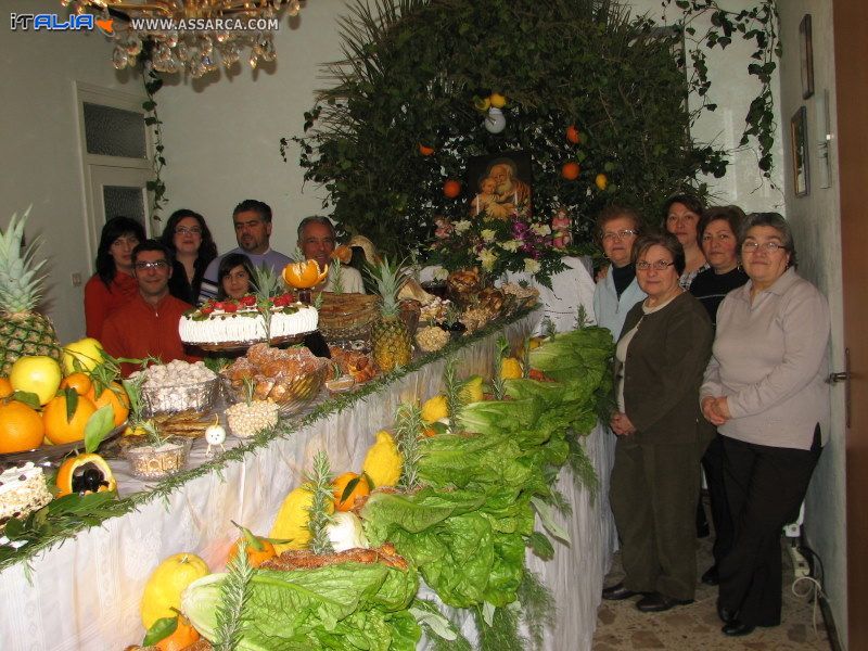 Tavolata di San Giuseppe 2010