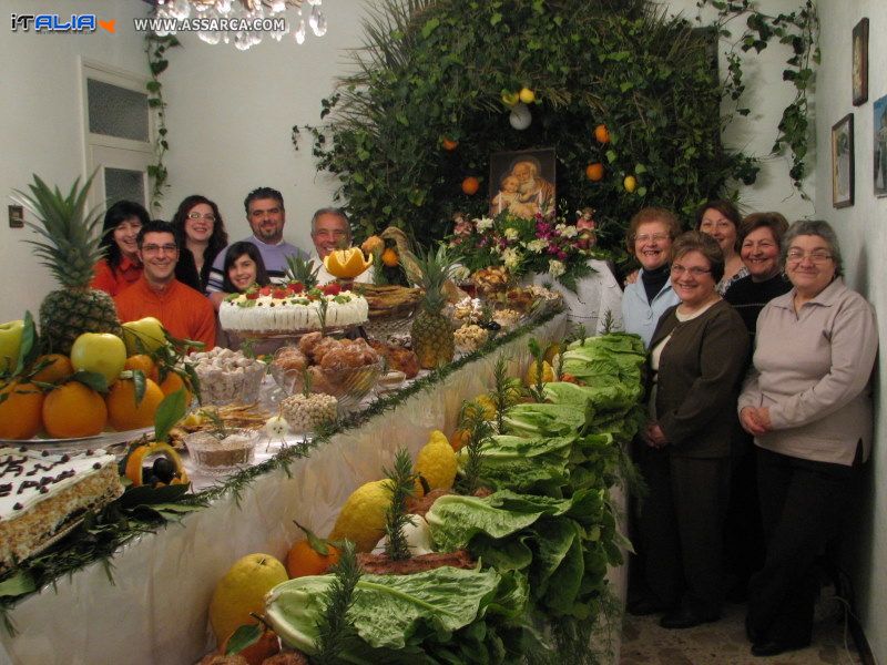 Tavolata di San Giuseppe 2010