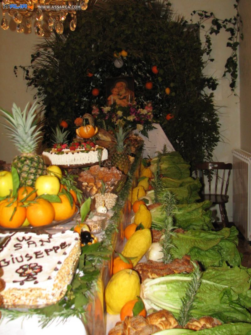 Tavolata di San Giuseppe 2010