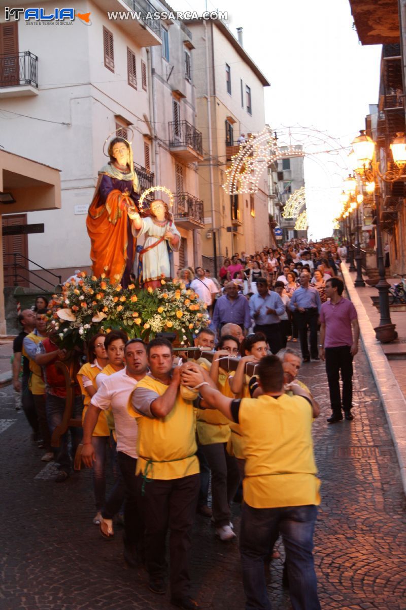 processione sant` anna 2012
