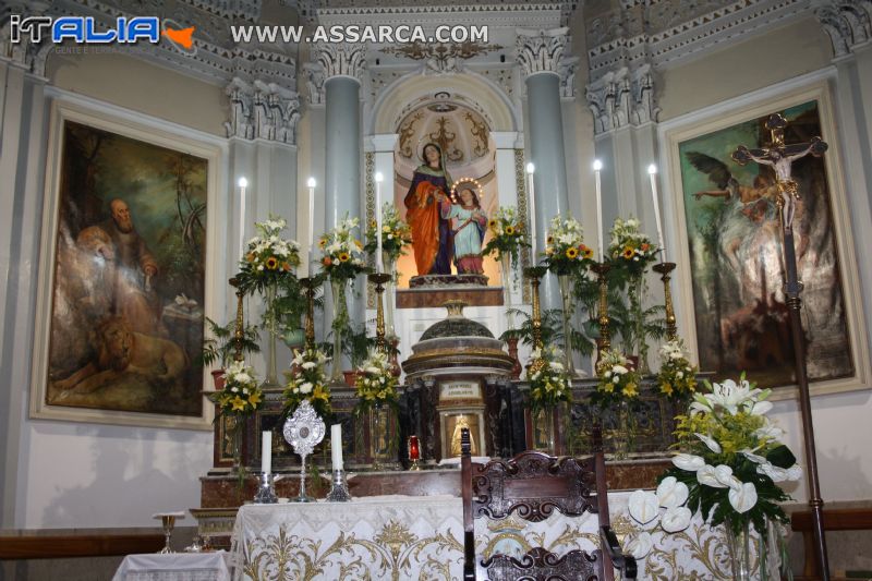 altare di Sant`Anna