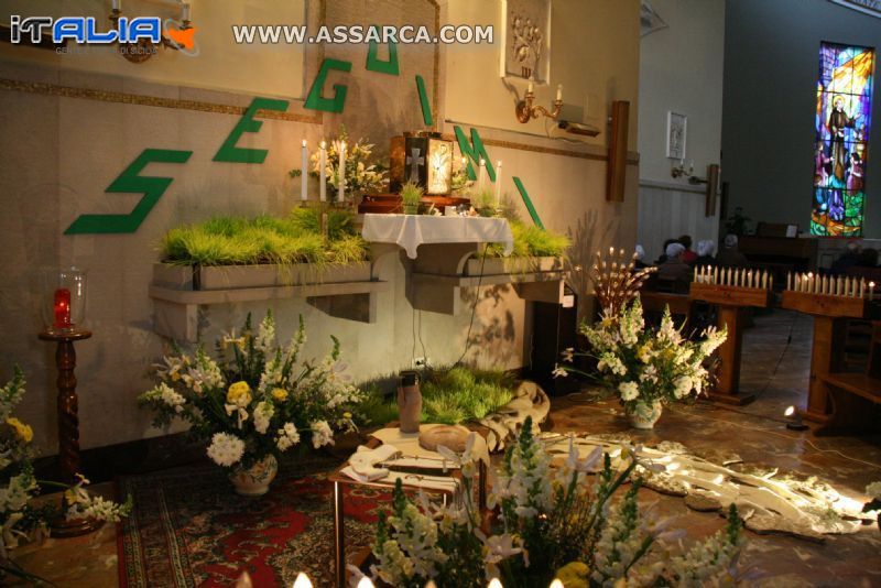 Altare della reposizione a Napoli