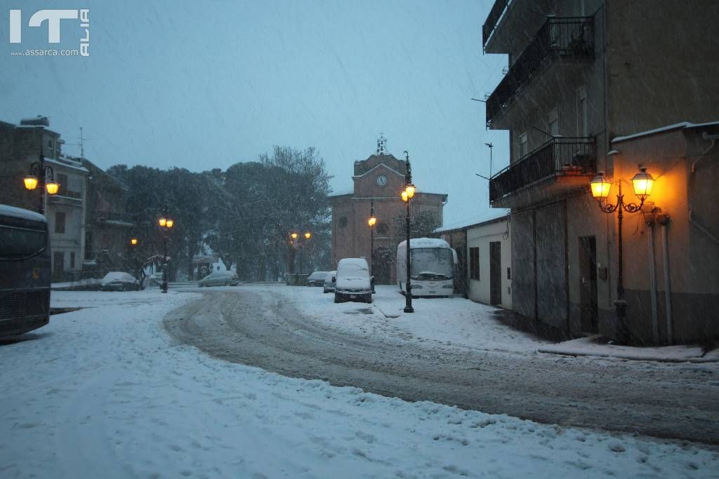 4 gennaio 2019,piazza Santa Rosalia.