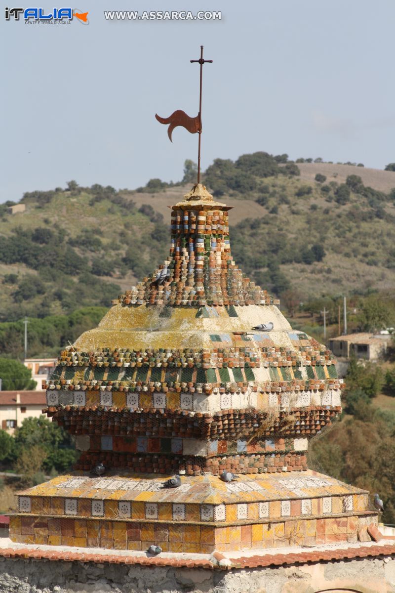 Mosaico del campanile della chiesa di sant`Anna