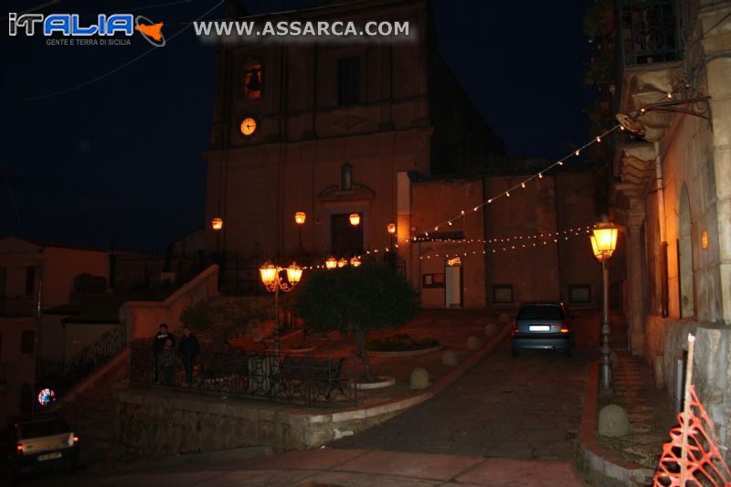 chiesa Matrice Illuminazione Natalizzia