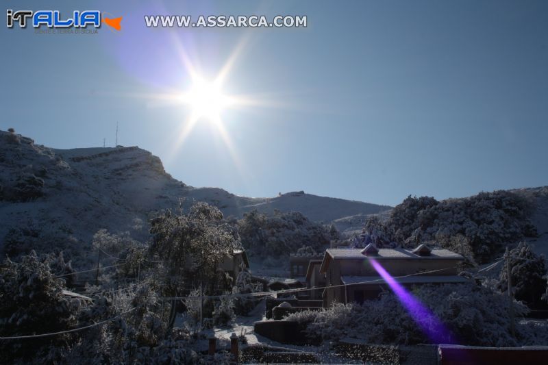 c/da Craparella sotto la neve