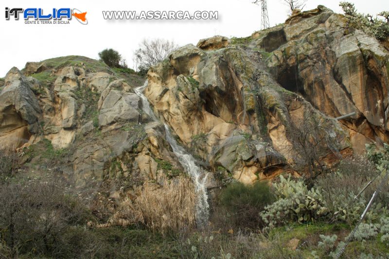 La cascata a Lu Vausu