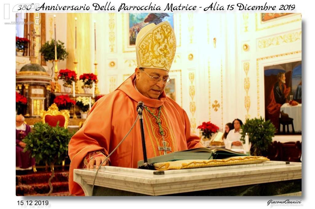 S.E.R. Mons. Giuseppe Marciante - Alia 15 Dic.2019