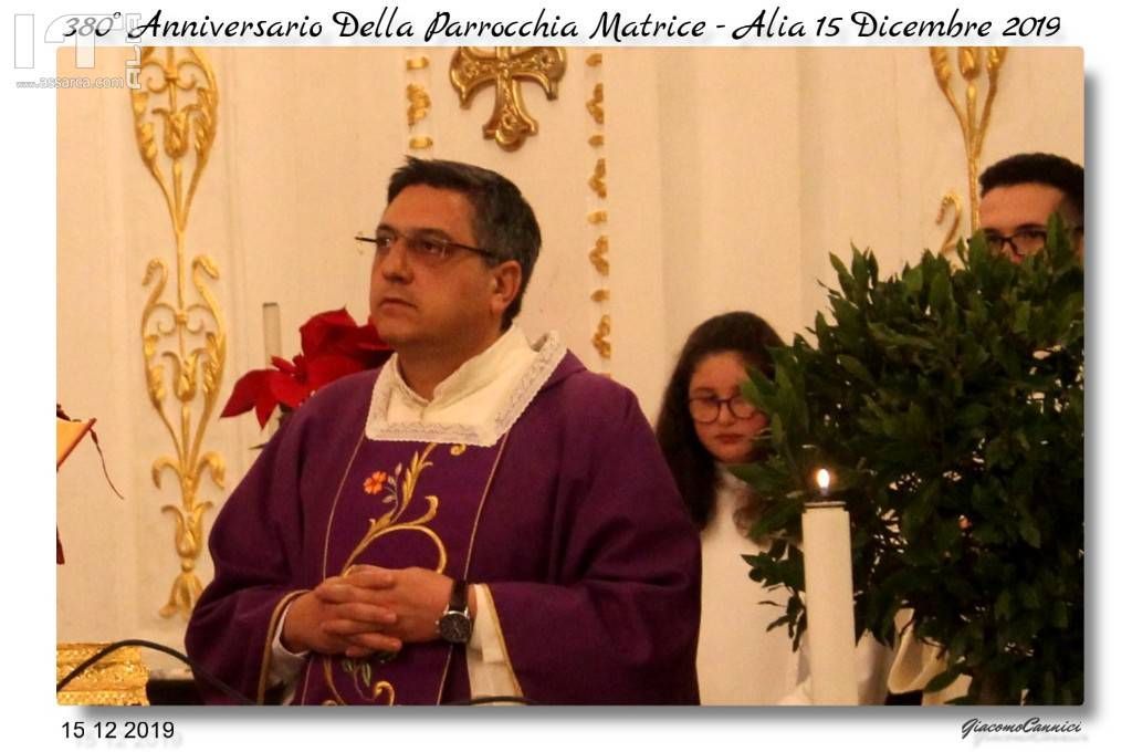 Padre Nino Vicari - 380Anniversario Della Parrocchia Matrice - Alia 15 Dic.2019