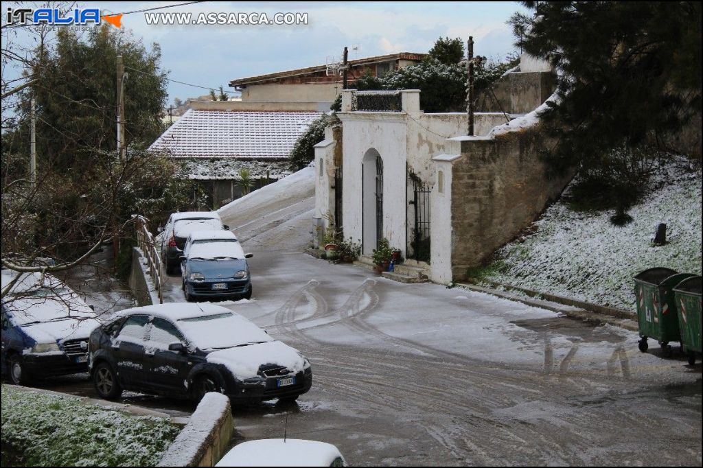 Prima neve dell`anno!